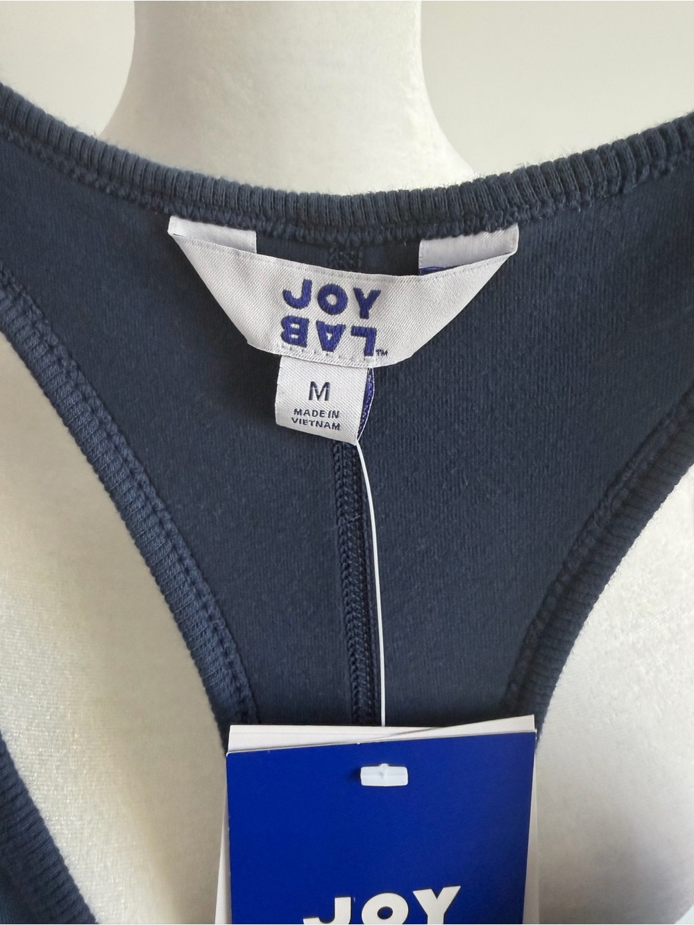 JoyLab Navy Racerback Tank Dress - Picture 2 of 6